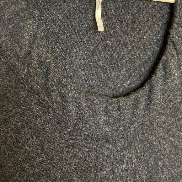 Margaret O'Leary Charcoal Cashmere Sweater Dress, M - Picture 6 of 11